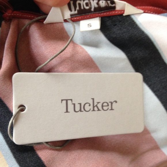 Tucker NYC blanket stripe silk jumpsuit - Picture 5 of 6